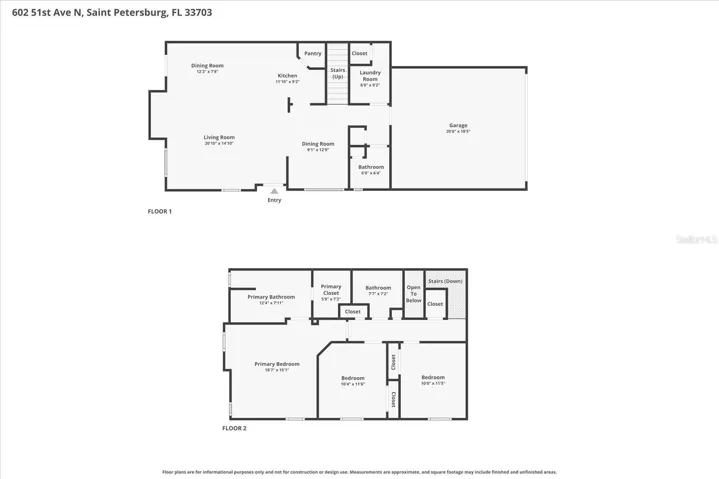 Combined Floor Plan