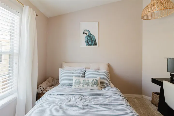 One Of The Secondary Bedrooms With Plush Carpeting &amp; Tempur-Pedic Padding