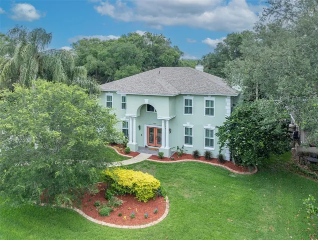 This beautiful updated executive  home features 6 BR's and 4.5 BAs with 2 Primary BR's and a possible 3rd primary BR - a rare commodity!