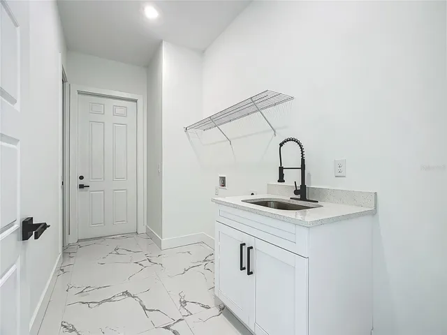 Laundry Room with Sink