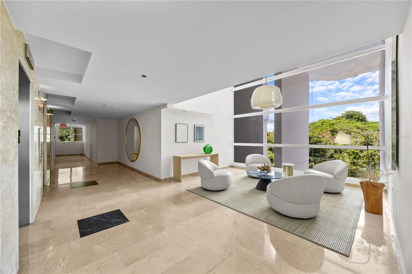 Step into elegance the moment you arrive. A beautiful lobby designed to welcome you home with warmth, style, and sophistication.