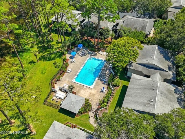 Aerial view - pool