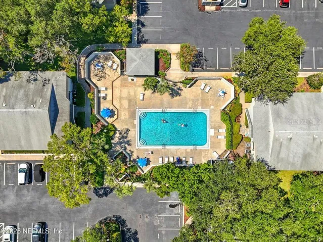 Aerial view - pool