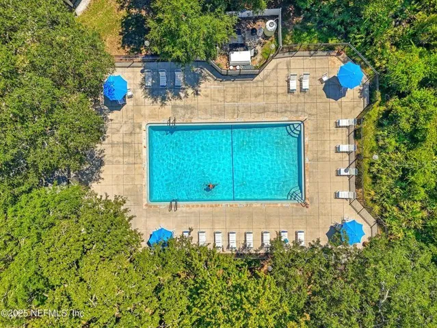 Aerial view - pool