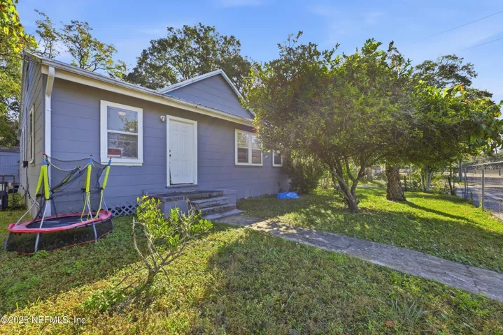 Fenced Front Yard