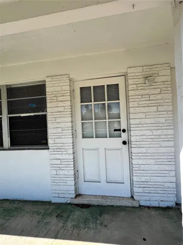 Front entrance