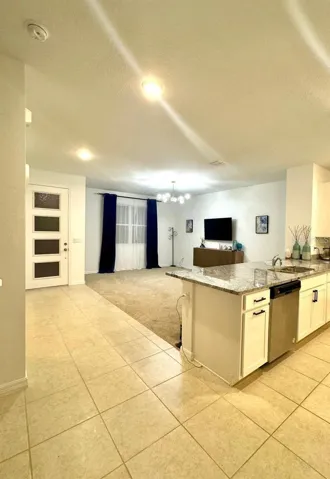 Living Room and kitchen