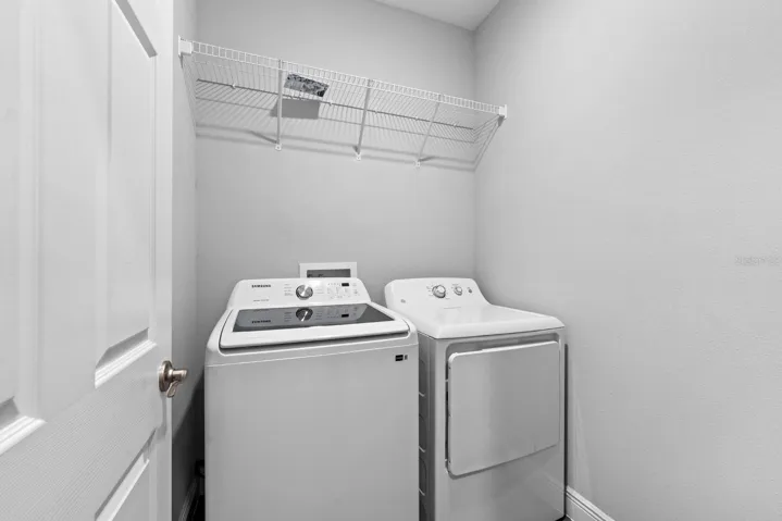 indoor laundry