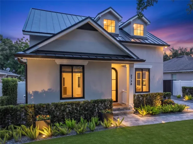 Exterior twilight