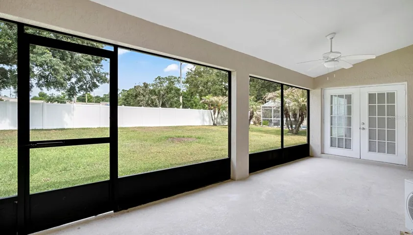 screened patio