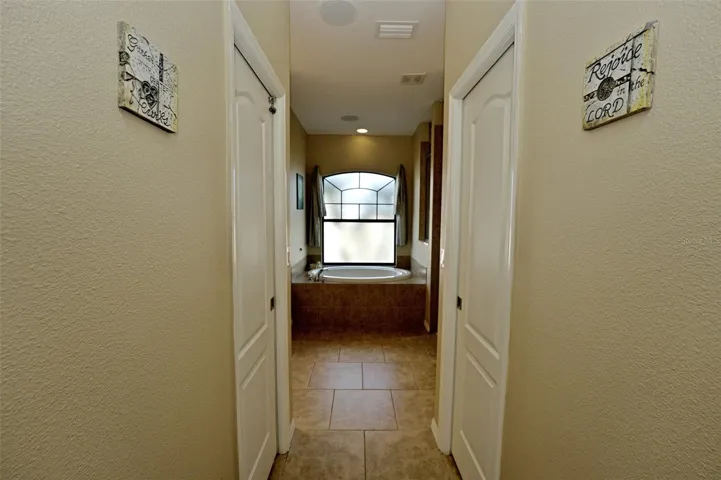 Primary Bedrrom/Primary Bathroom Hall