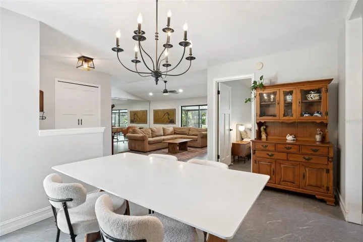 Dinning to living room