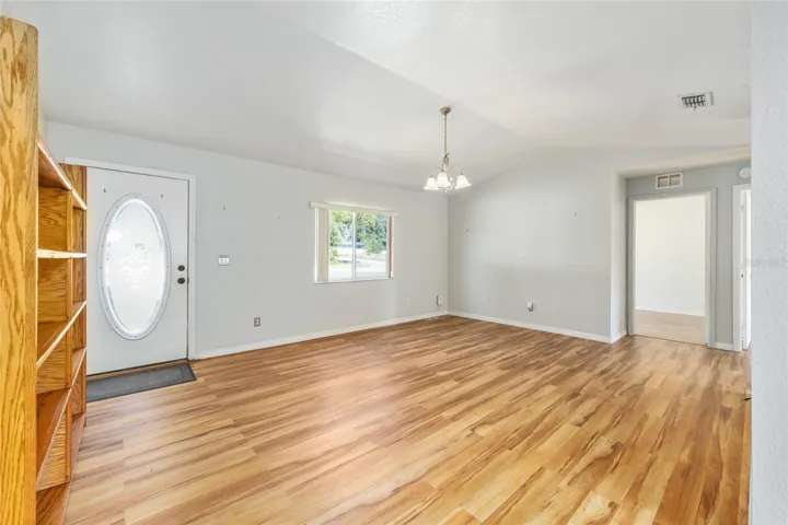 Front Door Entry into Living Room
