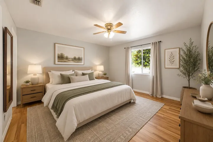 Primary Bedroom (Virtually Staged)
