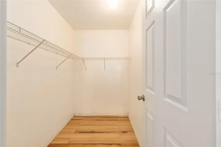 Spacious Walk-in Closet