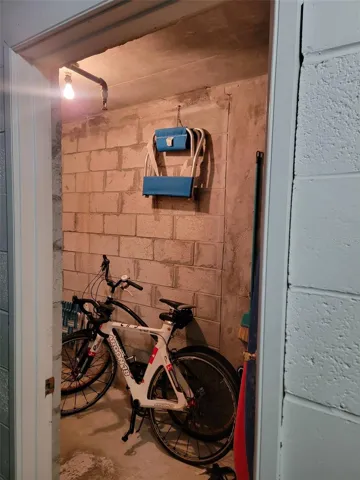 Under building assigned storage room