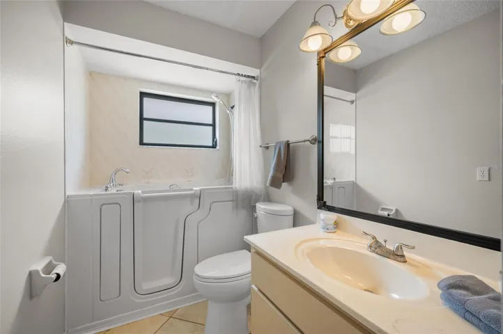 Bathroom 2, Handicap Accessible Tub & Shower