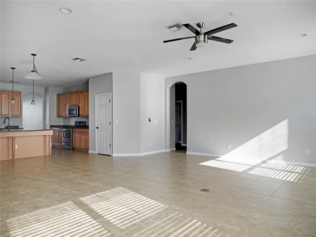 Living Room & Kitchen View