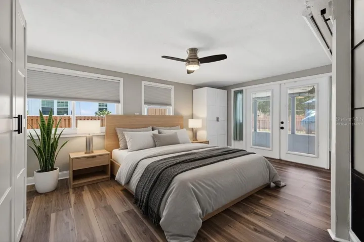Primary Bedroom Virtually Staged