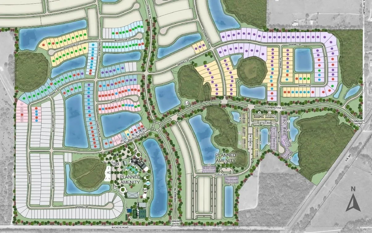 Firethorn Site Map