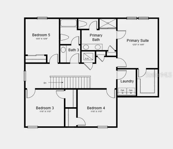 Additional Highlights Include: GE refrigerator, washer and dryer, extended LVP flooring on the main floor, and window blinds throughout the whole house.
