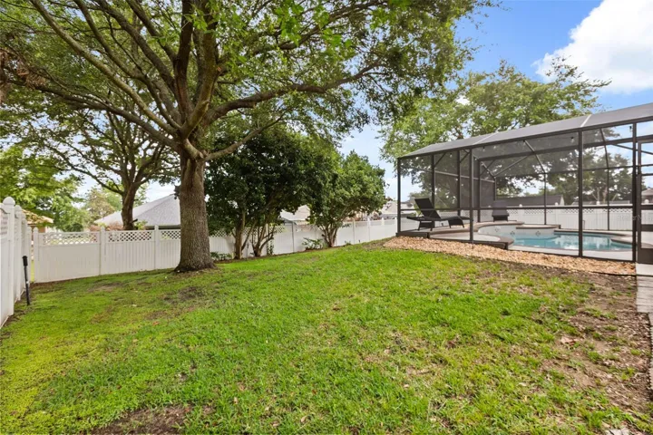 Fenced Yard