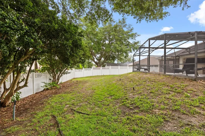Fenced Yard