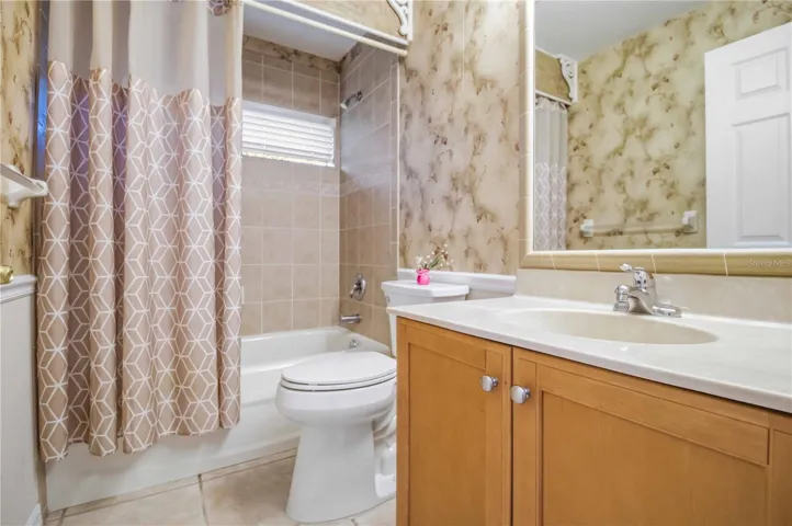 Bath between bedroom 2 & 3 lower level