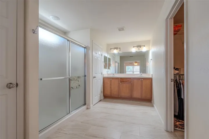 Master Bath double vanity.