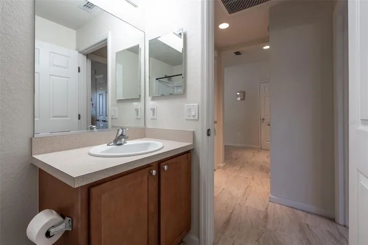 View toward Bdrm 2 hallway.