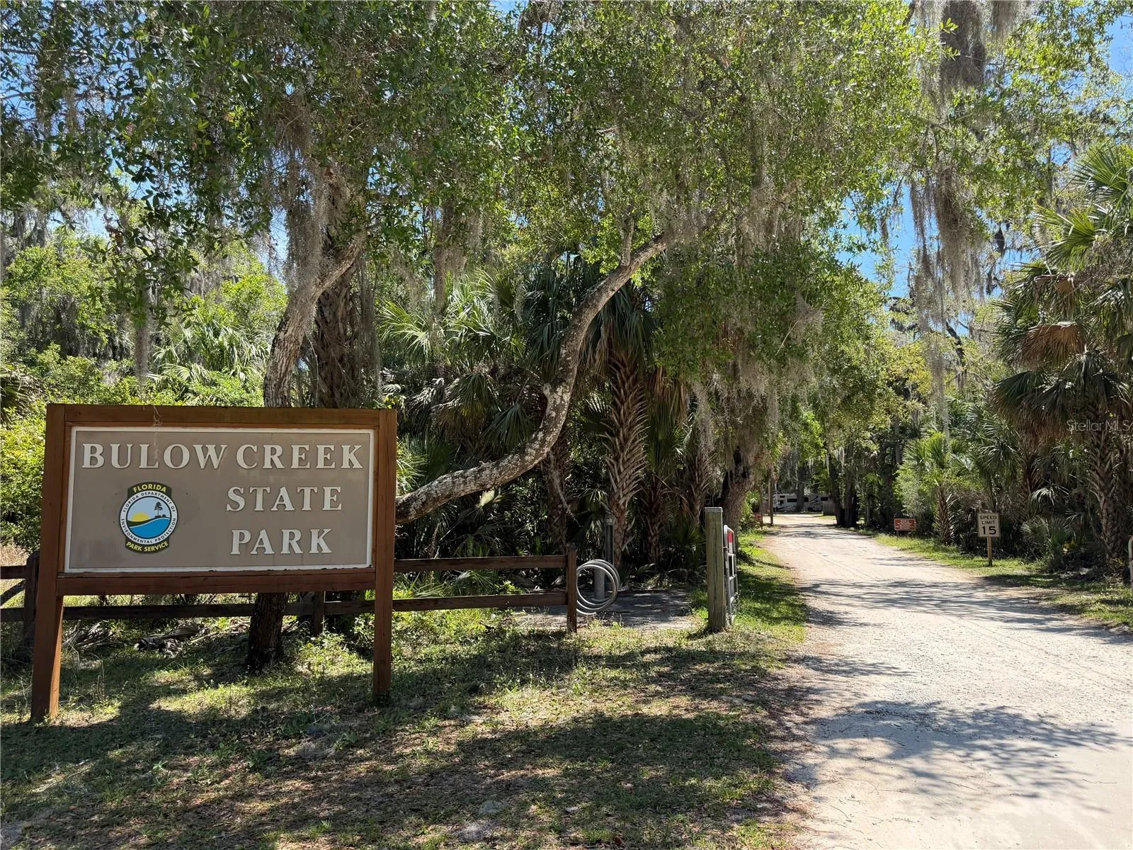 Below creek