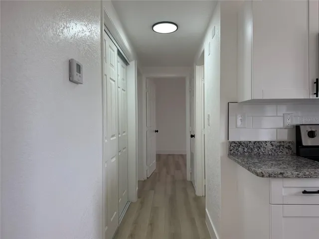 Hall, Laundry Closet to the Left