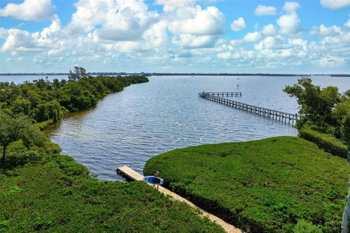 Direct access to Anna Maria Sound & Tampa Bay waters.