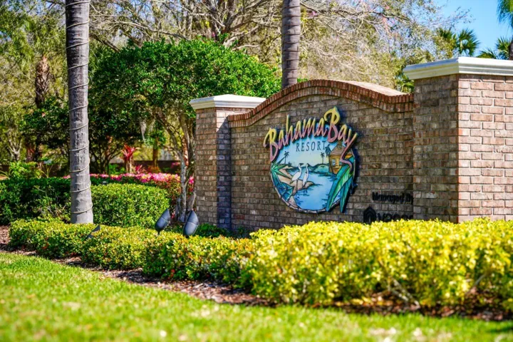 Entrance to Resort