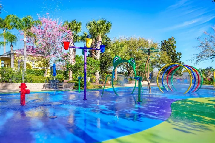 Splash Pads are a hit with the kids