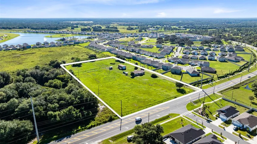 DR Horton's Buena Lago to the south and KB Home's Deer Run Estates to the West