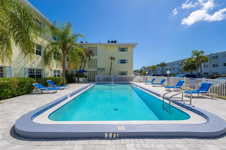 Sparkling Community Pool