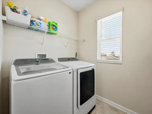 Second Floor Washing Area