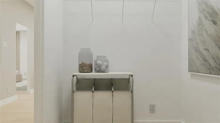 Virtually staged.
