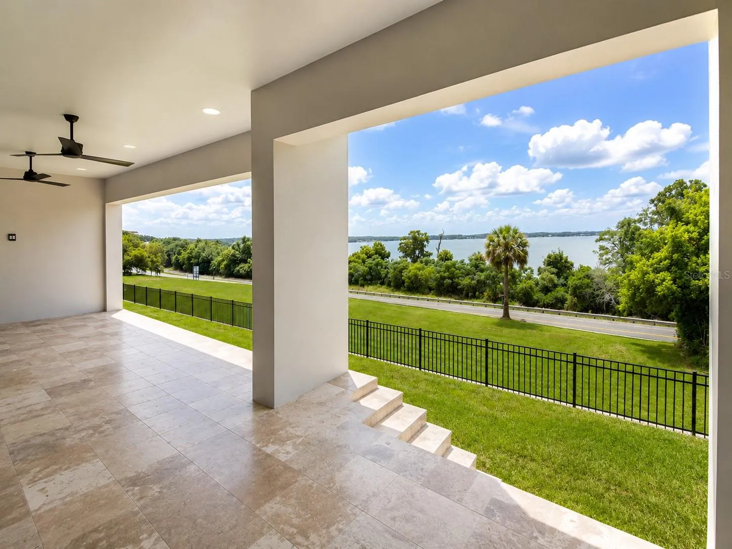 Outdoor Patio View of Lake