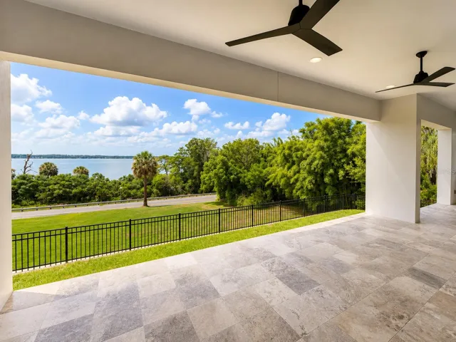 Outdoor Patio View of Lake