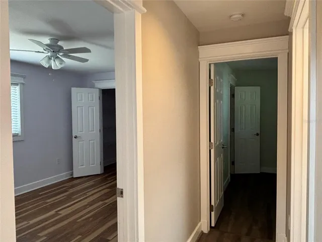 hallway to guest bedrooms