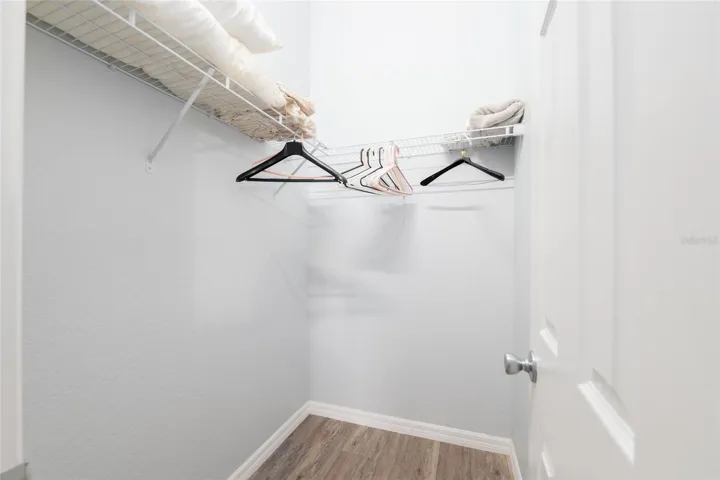 PRIMARY WALK IN CLOSET