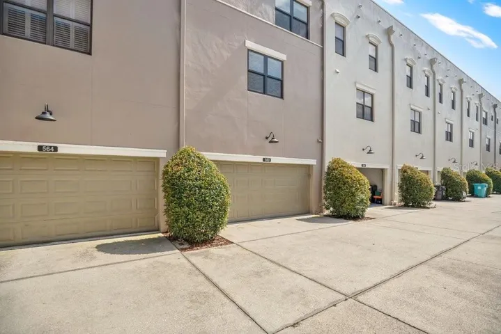 Exterior Rear - Garage Entrance