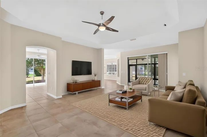 Living Room-Virtually Staged