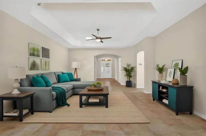 Living Room-Virtually Staged