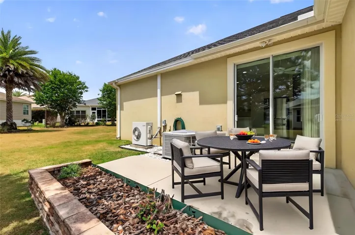 Side Patio-Virtually Staged