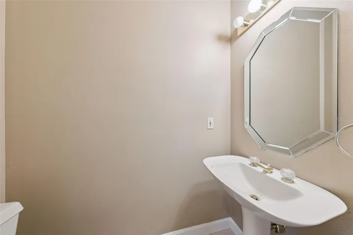 Half Bath off of foyer