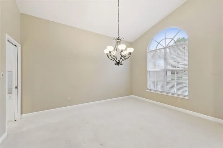 Dining Room off of  Foyer