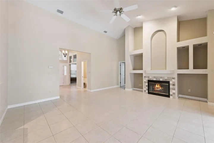 Family Room with view of foyer